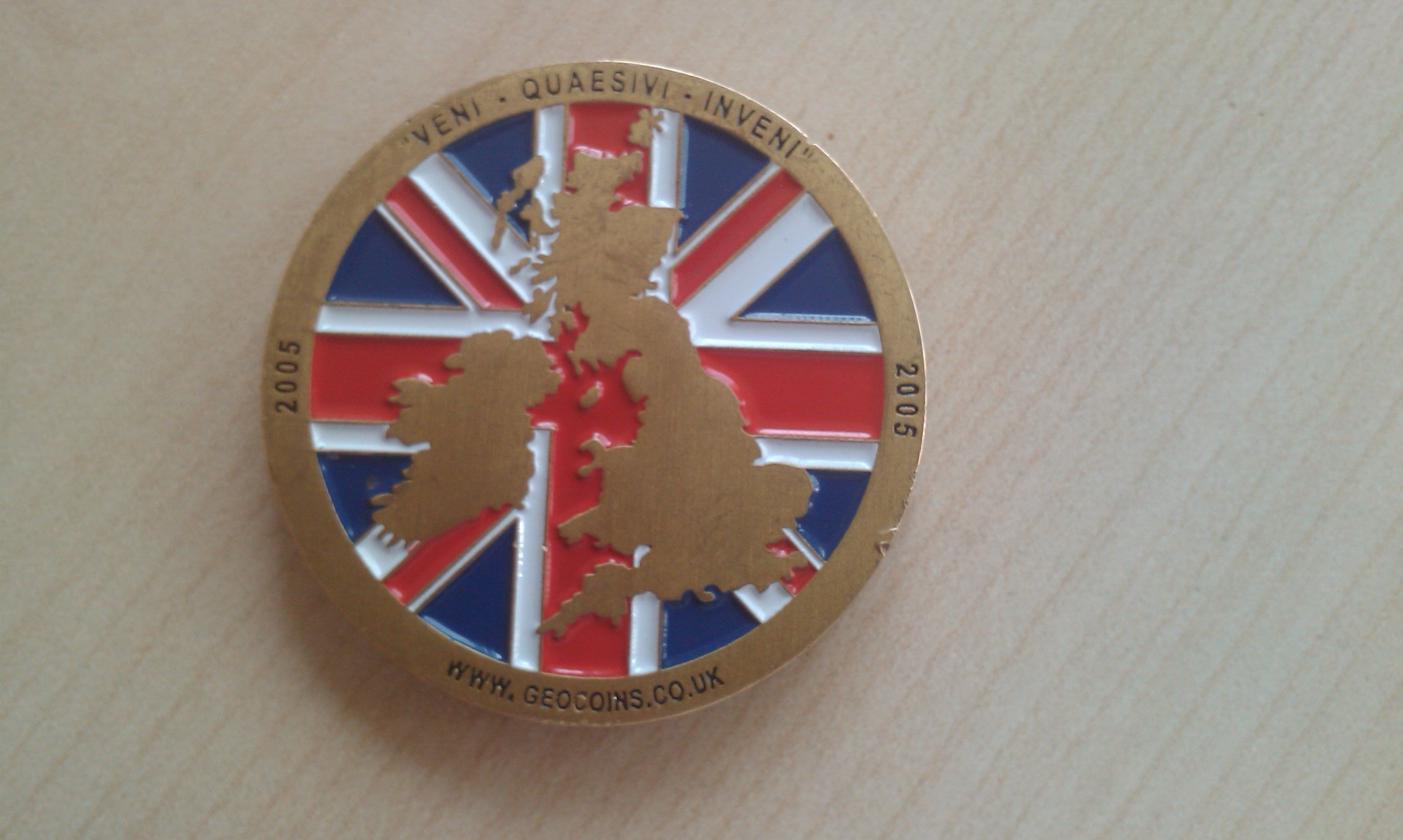 UK Geocoin