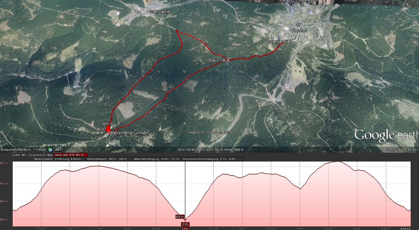 Sportplatz - Stein 16 - Zellaer Leube